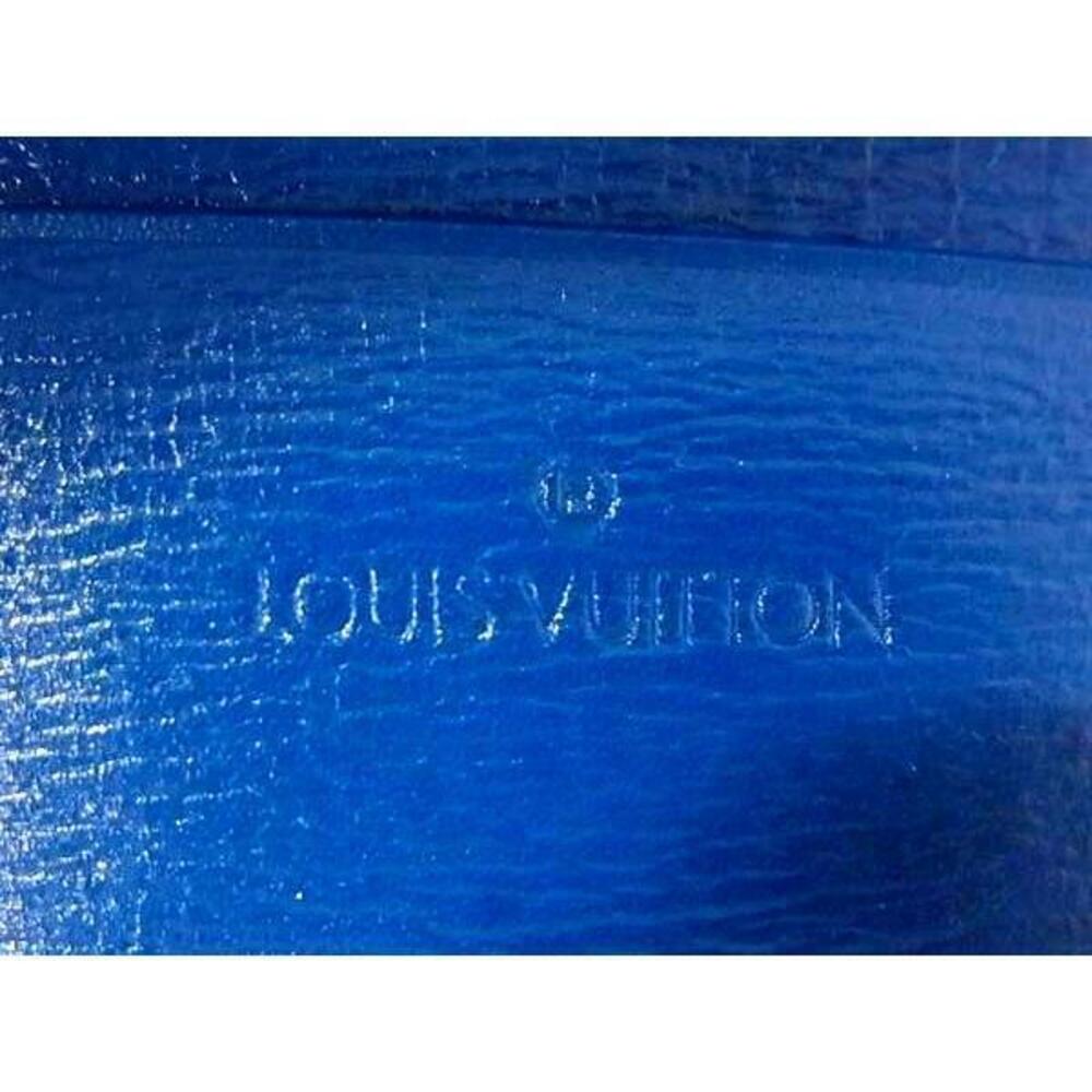 Louis Vuitton Epi Cuvette Spool Wallet Toledo Blue View 5
